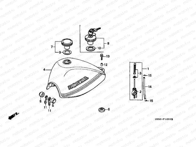 F-12 FUEL TANK