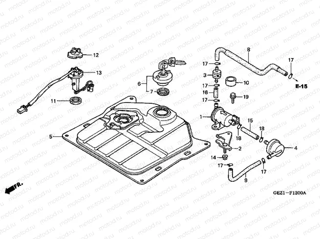 F-12 FUEL TANK (NPS503)