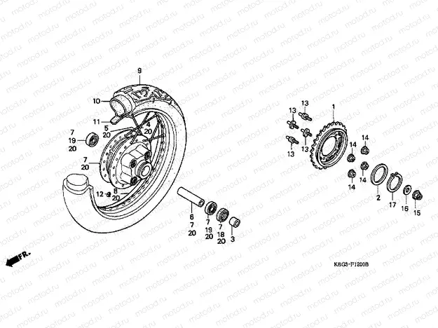 F-12 REAR WHEEL (1)