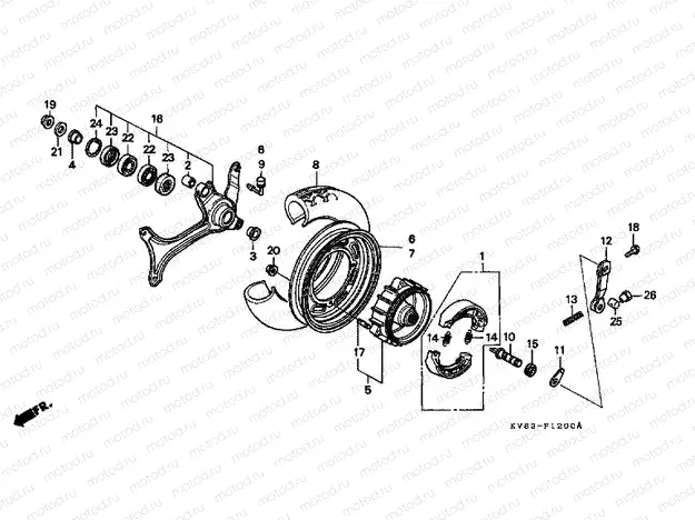 F-12 REAR WHEEL