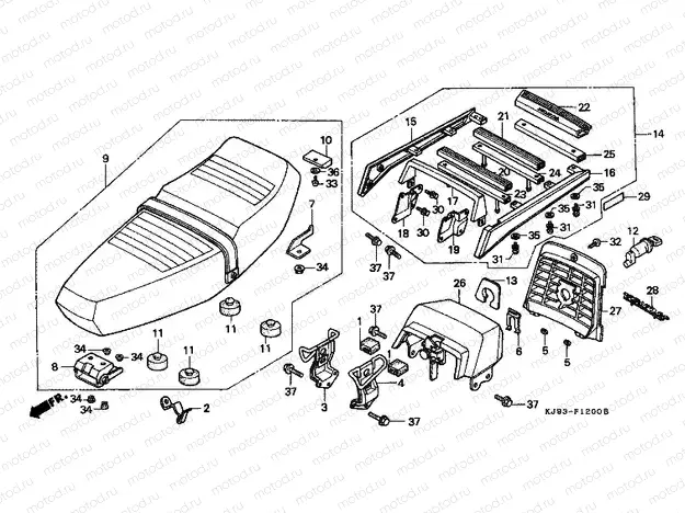 F-12 SEAT (CH125E)