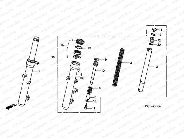 F-13 FRONT FORK