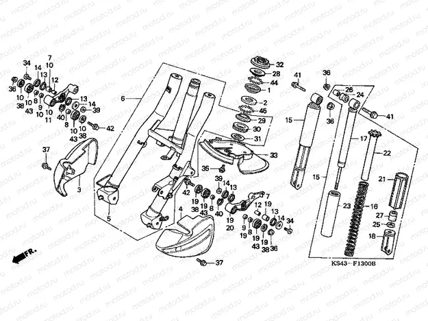 F-13 FRONT FORK