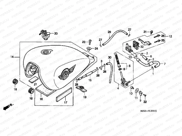 F-13 FUEL TANK
