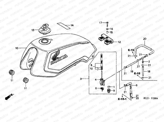 F-13 FUEL TANK