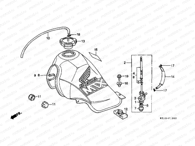 F-13 FUEL TANK