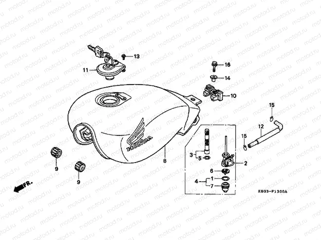 F-13 FUEL TANK