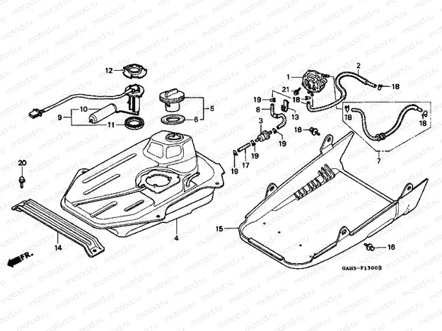 F-13 FUEL TANK