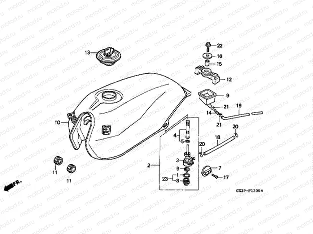 F-13 FUEL TANK