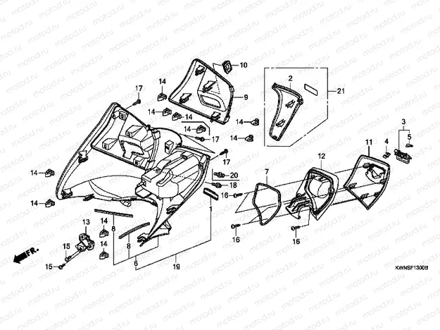 F-13 INTERIOR COVER