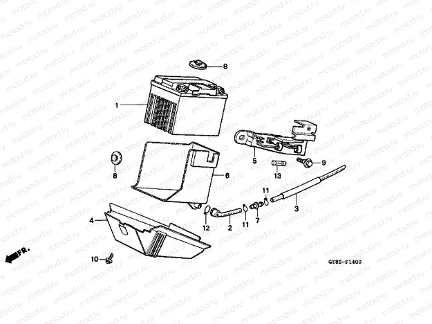 F-14 BATTERY (PK50MS / SMS)
