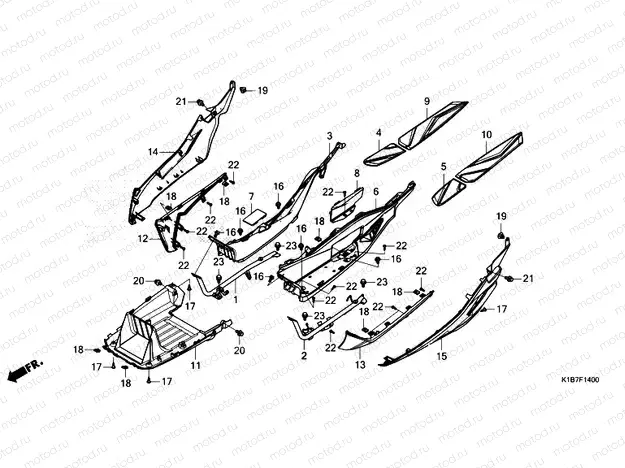F-14 FLOOR STEP