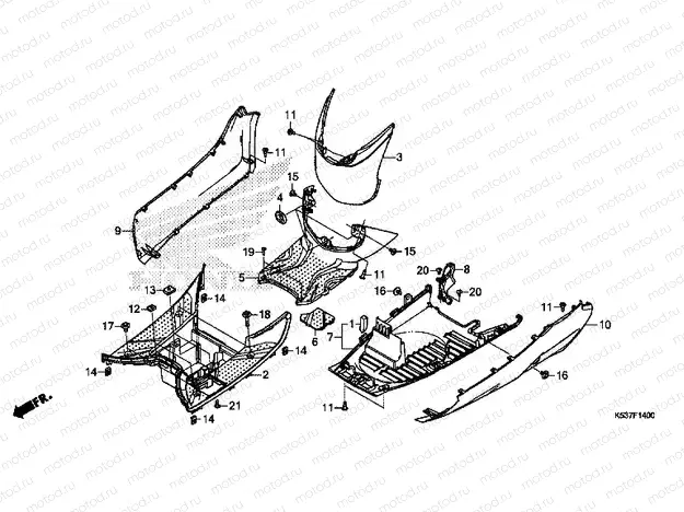 F-14 FLOOR STEP