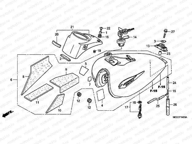 F-14 FUEL TANK