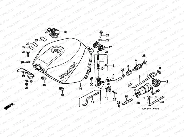 F-14 FUEL TANK