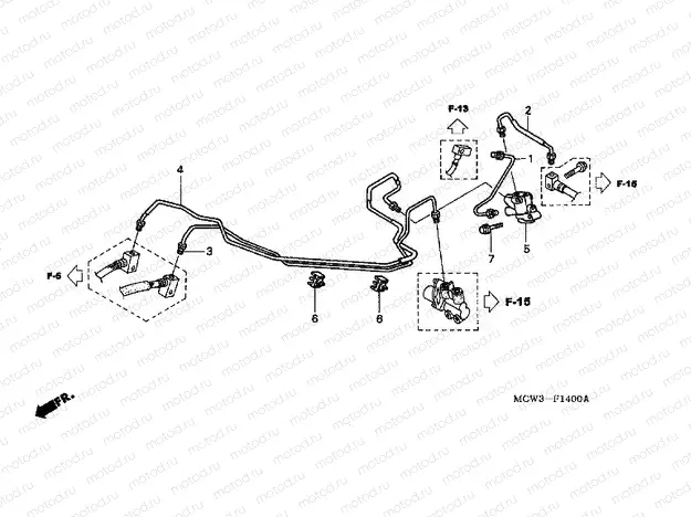 F-14 PROPORTIONAL CONTROL VALVE (VFR800)