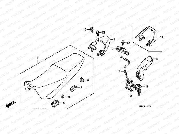 F-14 SEAT (CBF1505 / M5 / 6 / M6 / 7 / M7 / M9 / MA)