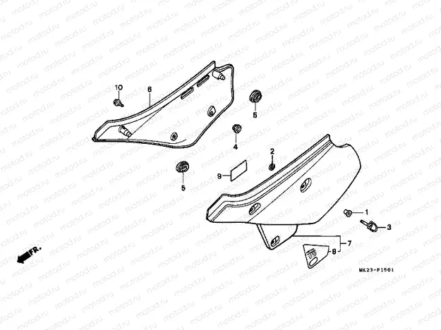F-15-1 SIDE COVER