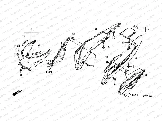 F-15 BODY COVER