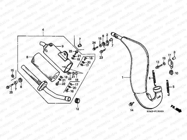 F-15 EXHAUST RESONATOR CHAMBER (1)