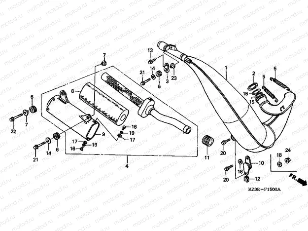 F-15 EXHAUST RESONATOR CHAMBER (1)