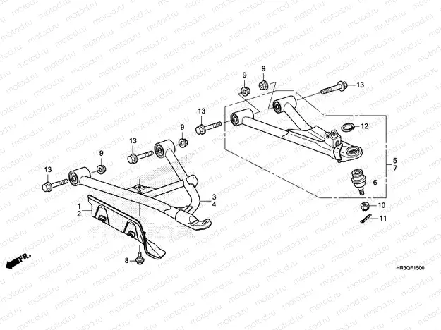 F-15 FRONT ARM