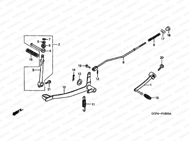 F-15 PEDAL
