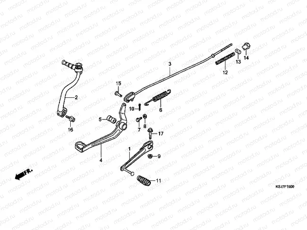 F-15 PEDAL