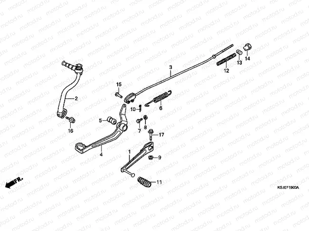 F-15 PEDAL
