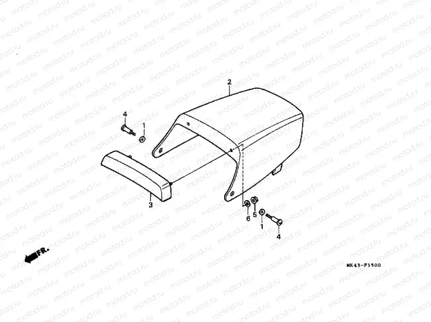 F-15 REAR SEAT