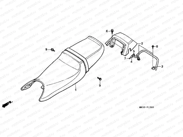 F-15 SEAT / SEAT ARM