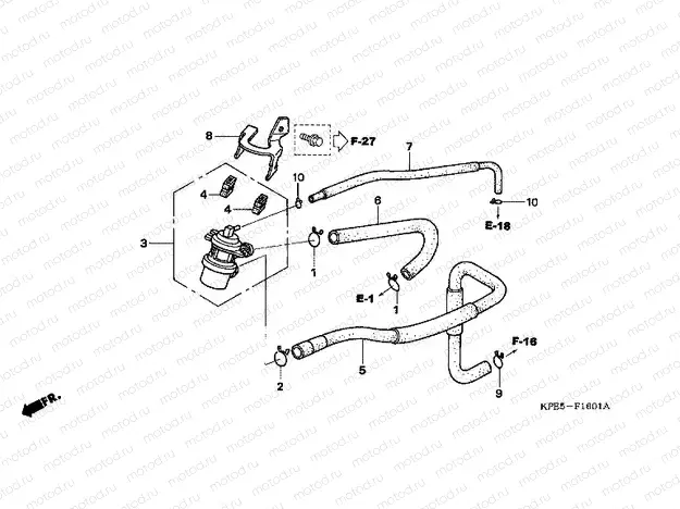 F-16-1 AIR BLOW CONT. VALVE (XR250HS5 / LS5) buy cheap online