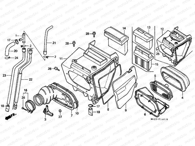 F-16-1 AIR FILTER