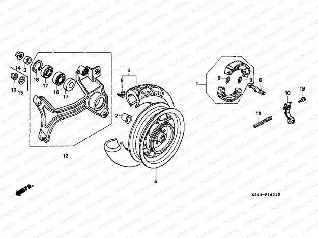 F-16-1 REAR WHEEL (2)