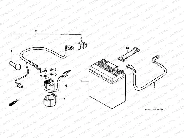 F-16 BATTERY (SC1255,6,8)