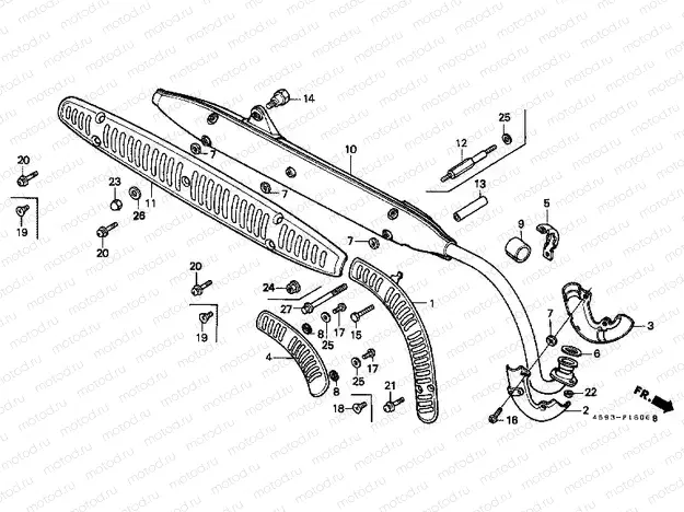 F-16 EXHAUST DRUM