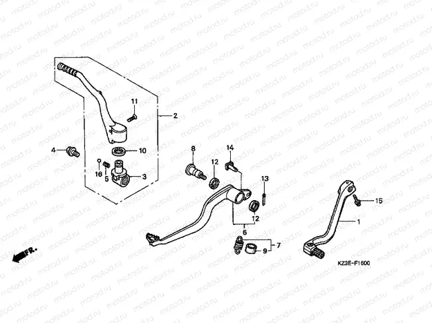 F-16 PEDAL