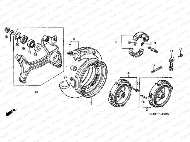 F-16 REAR WHEEL (1)