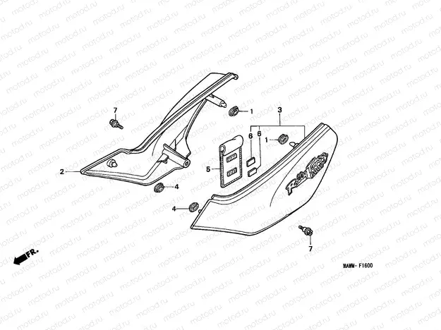 F-16 SIDE COVER