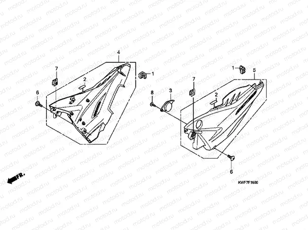 F-16 SIDE COVER