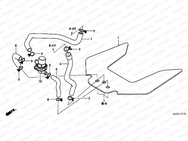 F-17-1 AIR BLOW CONTROL VALVE