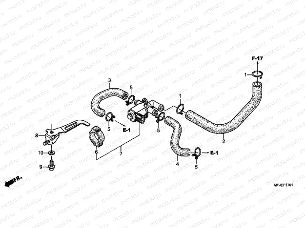 F-17-1 AIR INJECTION CONTROL VALVE