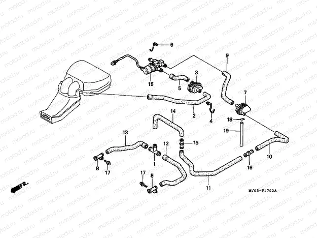 F-17-2 SOLENOID VALVE (CBR600FS / 3S / T / 3T / SET)