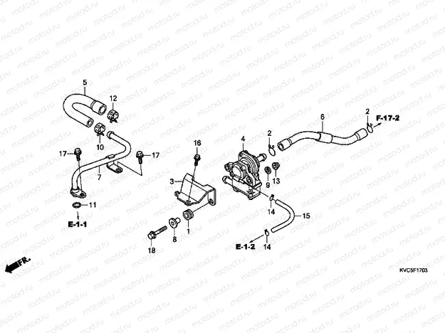 F-17-3 AIR INTAKE VALVE (GLH125SH)
