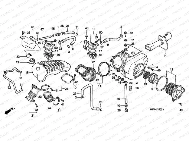 F-17 AIR CLEANER