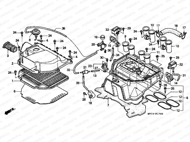 F-17 AIR FILTER