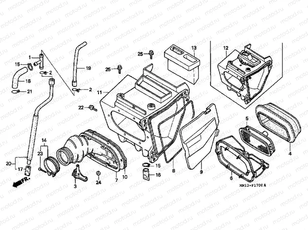 F-17 AIR FILTER