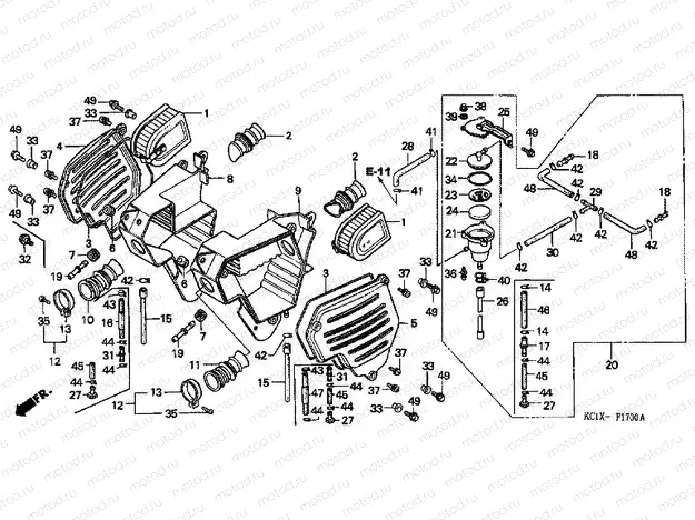 F-17 AIR FILTER