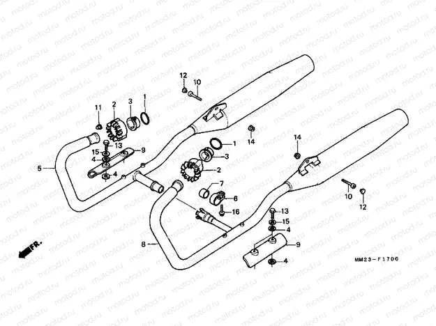F-17 EXHAUST DRUM