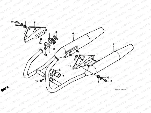 F-17 EXHAUST DRUM